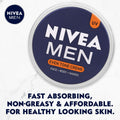 NIVEA Men Face & Body Cream, Liquorice Extract, UV Filters, 150 ml