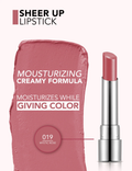 Flormar Sheer Up Lipstick Lightweight Shiny Finish Mystic Rose 02