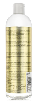 Christian Laurent Luxury Micellar Water Liquid Makeup Remover with Colloidal Gold and Pro-Vitamin B5 500ml