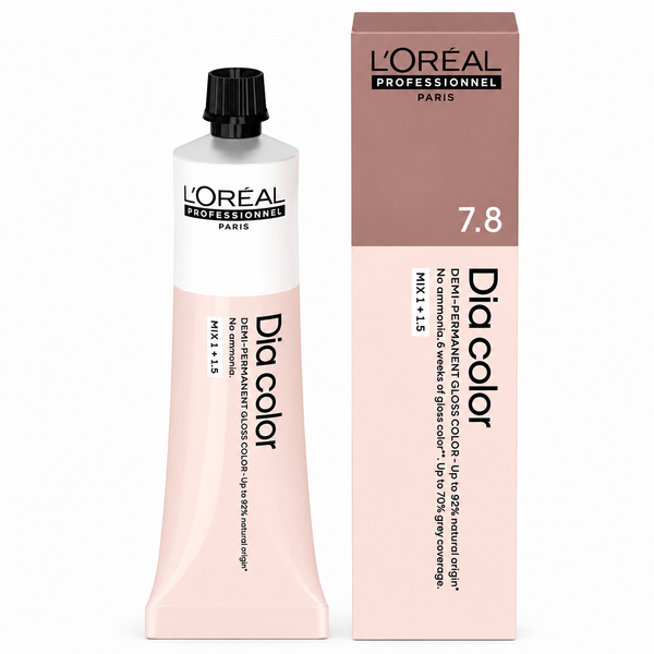 L'Oreal Professionnel Dia Color Ammonia-Free Hair Color Mocha Blonde 7.8
