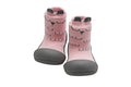 Attipas Cutie Owl Shoe Socks Flexible Non-Slip Baby Footwear Pink M