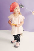 Attipas Cutie Owl Shoe Socks Flexible Non-Slip Baby Footwear Pink M