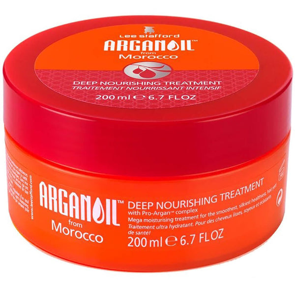 Lee Stafford Arganoil Hair Treatment Cream with Argan Oil and Keratin Amino Acids 200 ml