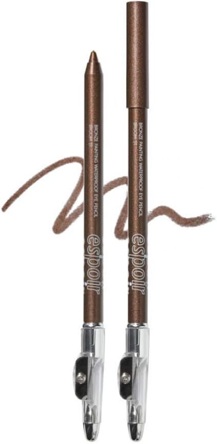 Espoir Bronze Painting WP Eye Pencil Gel Eyeliner Pearl Finish AD #1 Broom St.