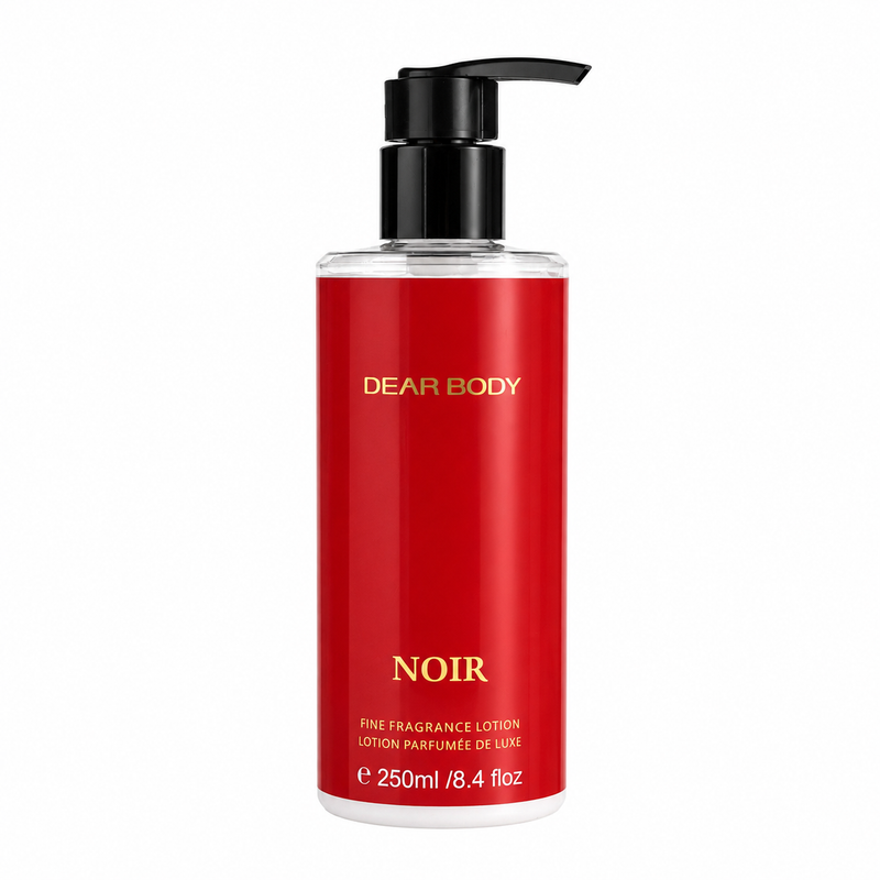 Dear Body Noir Luxury Fine Fragrance Body Lotion Moisturizing Formula 250ml