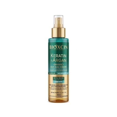 Bioxcin Hair Repair Spray Conditioner, Keratin & Argan Oil, Leave-In, 150 ml