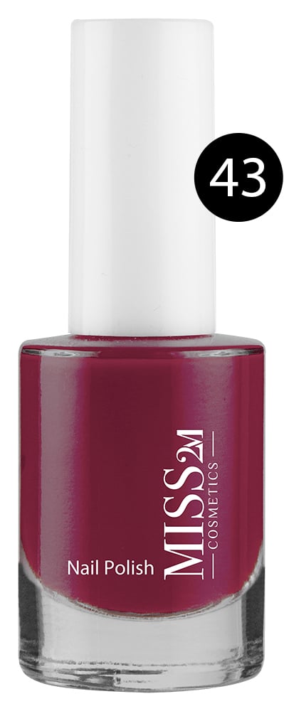 Miss 2M Nail Polish 43 Long-Lasting Glossy Finish