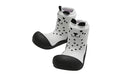 Attipas Cutie Shoe Socks Flexible Non-Slip Baby Footwear White Size M
