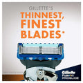 Gillette Fusion ProGlide FlexBall Razor with 5-Blade Refills, Precision Trimmer, 2 Blades