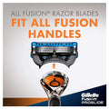 Gillette Fusion ProGlide FlexBall Razor with 5-Blade Refills, Precision Trimmer, 2 Blades