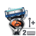 Gillette Fusion ProGlide FlexBall Razor with 5-Blade Refills, Precision Trimmer, 2 Blades