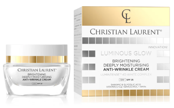Christian Laurent Luminous Glow Cream SPF 25 Brightening Bakuchiol 50ml