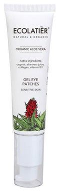 Ecolatier Gel Eye Patches Organic Aloe Vera 30ml