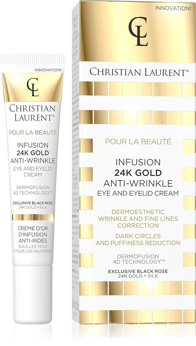Christian Laurent Eye and Eyelid Cream Peptide Firming Hyaluronic Acid 20ml