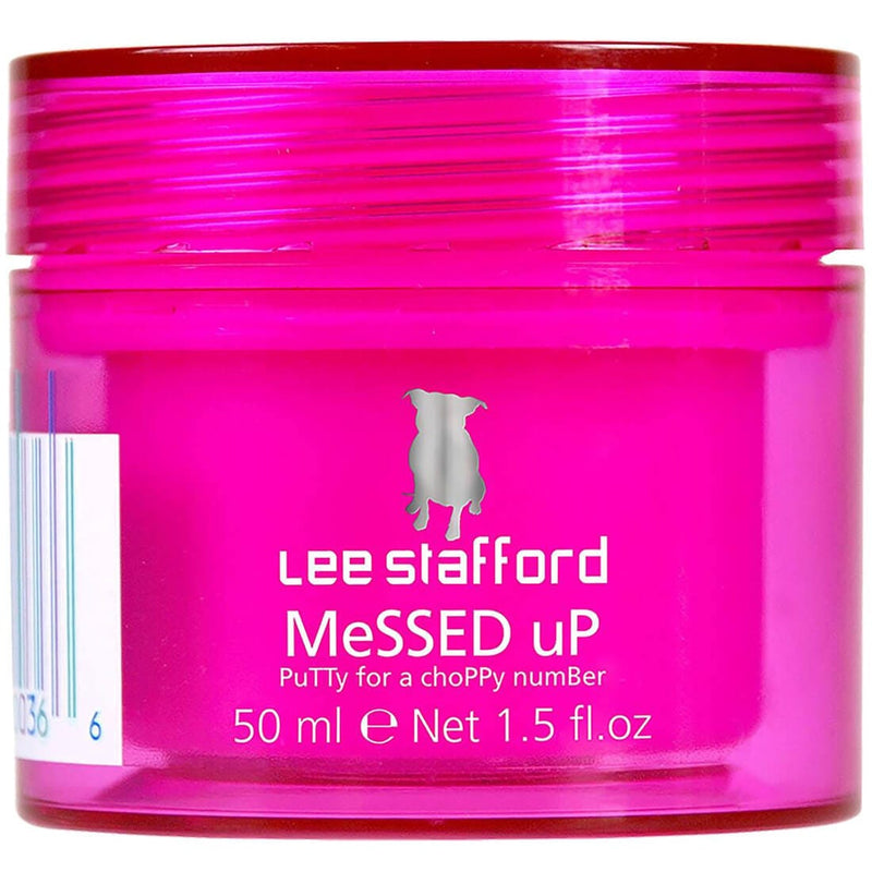 Lee Stafford Messed Up Putty Styling Cream Textured Finish 50ml