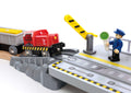 Hape Sea & Rail Cargo Transport Set Wooden Train and Ship Toy, 3+ Years