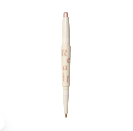 Espoir Real Eye Dual Stick Cream Eyeshadow, Pearlescent and Matte, Champagne Beam