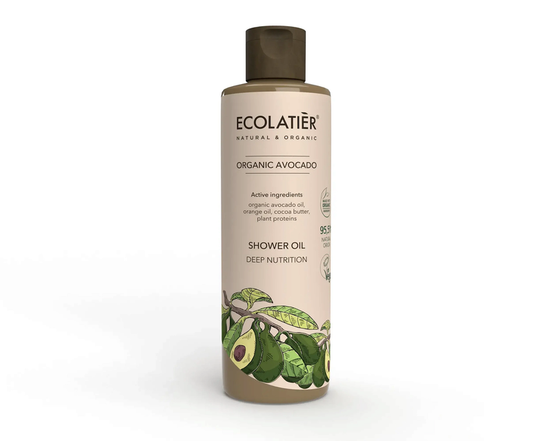 Ecolaiter Nourishing Bath Oil Organic Avocado Oil 250ml