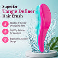 KillyS Magic Tangle Definer Hairbrush Flexible Soft-Tip Pins Double Color 1 Pc
