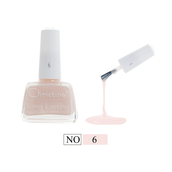 Christine Long Lasting Nail Polish Shiny Finish Shade 06