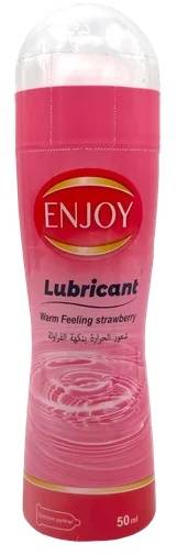 Enjoy Lubricant Warm Feeling Strawberry Warming Formula 50 ml