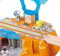 Hape Mars Exploration Set Wooden Train Railway Space Adventure Playset Glow-in-the-Dark Features Kids 3Y+