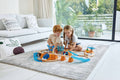 Hape Mars Exploration Set Wooden Train Railway Space Adventure Playset Glow-in-the-Dark Features Kids 3Y+