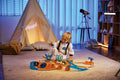 Hape Mars Exploration Set Wooden Train Railway Space Adventure Playset Glow-in-the-Dark Features Kids 3Y+