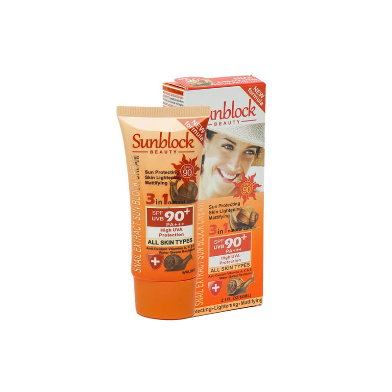 Fruit Of The Wokali Snail Sunscreen Cream SPF 90, 60 ml