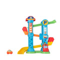 Teamsterz Tiny Teamsterz Tumbling Tower Toy with Soft Car, Colorful Ramps, Ages 12 Months+