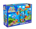 Teamsterz Tiny Teamsterz Tumbling Tower Toy with Soft Car, Colorful Ramps, Ages 12 Months+