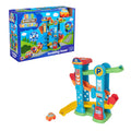 Teamsterz Tiny Teamsterz Tumbling Tower Toy with Soft Car, Colorful Ramps, Ages 12 Months+