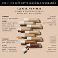 Fenty Beauty Pro Filt'r Soft Matte Liquid Foundation Medium-Full Coverage Shade 315 32 ml