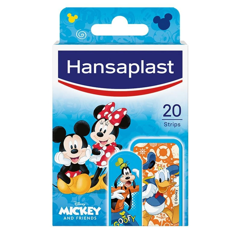 Hansaplast Mickey Adhesive Strips for Minor Cuts and Scrapes