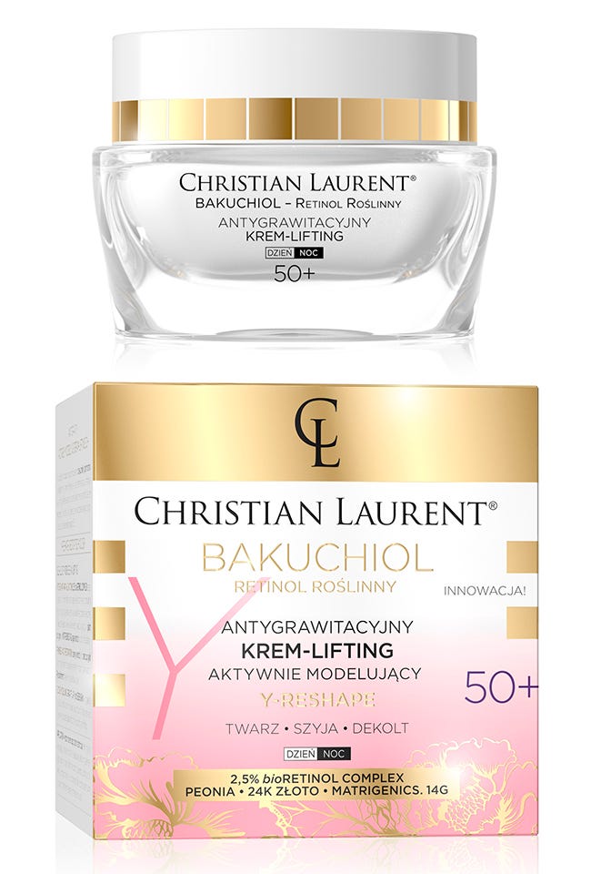 Christian Laurent Bakuchiol Face Cream Day and Night 50+ 2.5% BioRetinol Complex 50ml