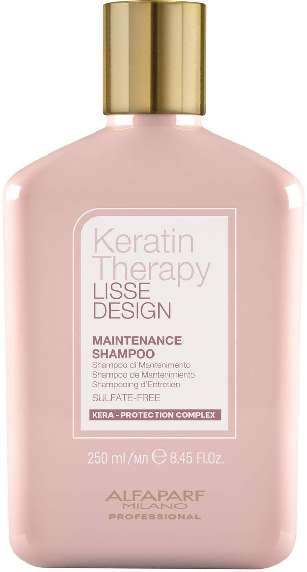 Keratin Therapy Gloss & Lamination Shampoo Sulfate-Free Keratin Collagen Babassu Oil Vitamin E 250 ml
