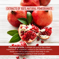 Dermoviva Face Scrub Cream Exfoliating Pomegranate Formula