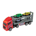 Teamsterz Light & Sound Car Transporter Playset with 3 Die-Cast Cars, 4-Inch Scale