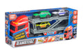 Teamsterz Light & Sound Car Transporter Playset with 3 Die-Cast Cars, 4-Inch Scale