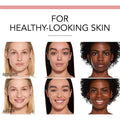 Bourjois Healthy Mix Foundation Semi-Matte Finish Apricot, Ginger, Apple & Watermelon Extracts No. 55N Deep Beige 30 ml
