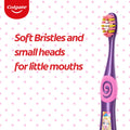 Colgate Smiles Kids Toothbrush for Ages 2-5, Barbie, Extra Soft Bristles
