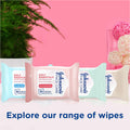 Johnson & Johnson Daily Essentials Fragrance-Free Cleansing Wipes, Alcohol-Free, 25 Wipes
