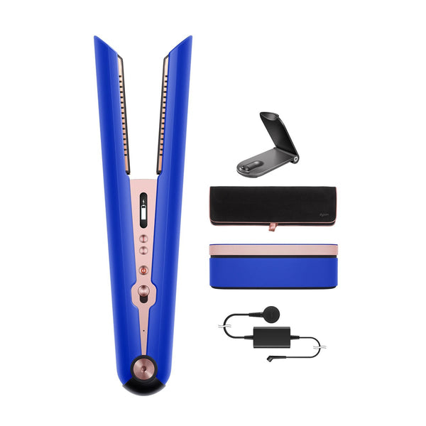Dyson Corrale Cordless Hair Straightener Flexing Copper Plates Blue/Blush