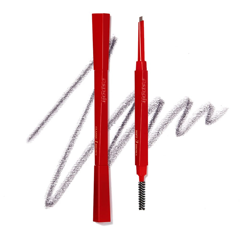 Espoir The Brow Balance Pencil Square-Texture Hard Formula #4 Ash Brown