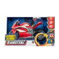Teamsterz Street Moverz Wheelie Motorbike Toy, Motorised Wheelie Action, Lights and Sounds, Assorted Colourway
