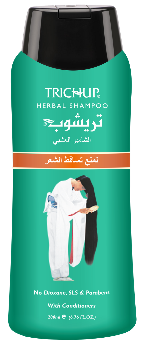 Trichup Herbal Shampoo Hair Fall Control Cleansing Formula 200ml