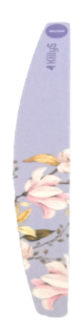 KillyS Floralove Crescent Nail File Purple 180/240 Grit