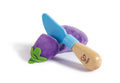 Hape Toddler Vegetable Basket Pretend Play Food Set, Six Vegetable Pieces, 18 Months+