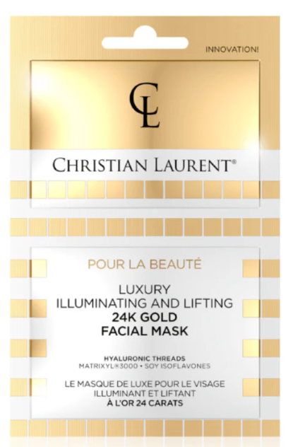CHRISTIAN LAURENT Illuminating Lifting 24K Gold Face Mask, 2 x 5ml