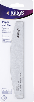 KillyS Professional Nail File for Acrylic and Natural Nails, 180/240 Grit